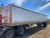 *1996 41' Wilson Pace Setter t/a aluminum hopper bottom grain trailer