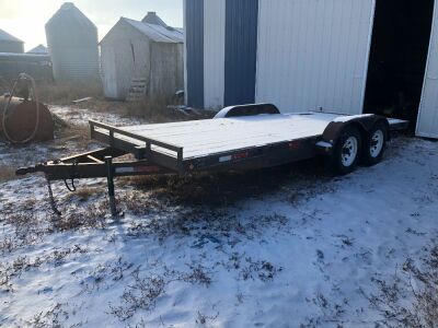 *2006 18’ Darco t/a bumper hitch flat deck trailer