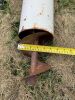 *Approx 5”X10’ pencil auger - 2