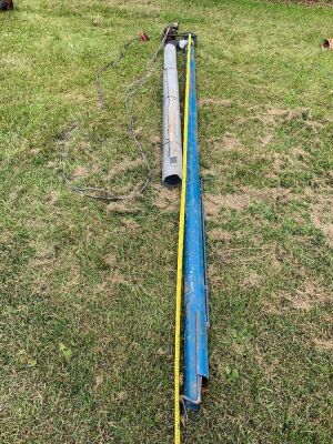 *Approx 3.5”X11’ blue pencil auger w/electric generator