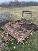 *Home Made horse drawn round bale mover 70”x72” (1/4” steel)