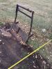 *Home Made horse drawn round bale mover 70”x72” (1/4” steel) - 4