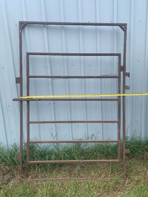 *52” gate made with 1” tubing