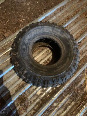 *Used Quad tires 22x10-9 Dunlop