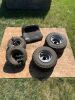 *lawnmower seats and tires (LOT 1) - 2