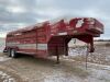 *20’ x 6’ Sokal T/A 5th wheel stock trailer - 2