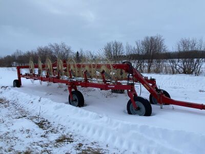 FarmKing Easy Rake 14-wheel V-Rake