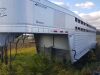2011 24' Cherokee Warrior t/a Aluminum stock trailer - 2