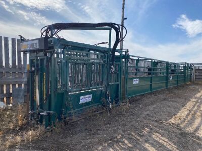 North-Star Hydra Squeeze fully hyd squeeze chute w/palpation cage