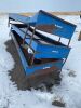10' metal Blue trough feeder - 3