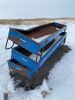 10' metal Blue trough feeder - 4