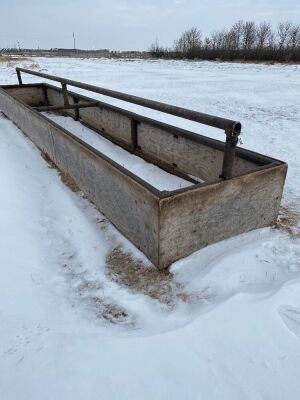 24' Silage Feeder bottomless, drill stem construction