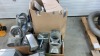 Large lot of metal ductwork - 6