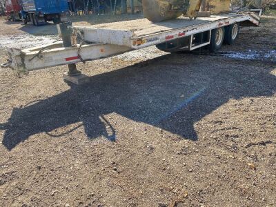 *1980 24' Trail King tandem dualled flat deck trailer