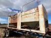 *Shop Built t/a bale trailer - 2
