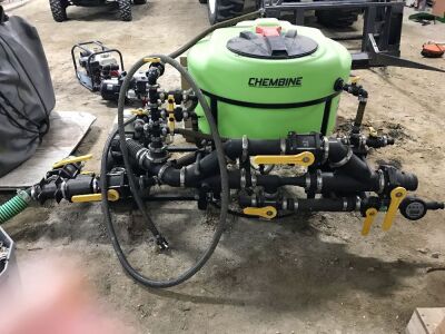 *3" Chembine 60-gal chemical mix system