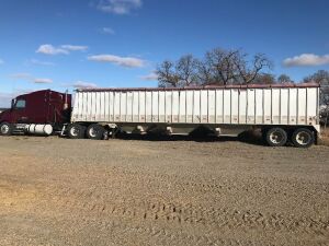 *1991 Corn Husker 53' tandem axle Aluminum Convertible trailer