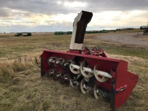 *8' Buhler FarmKing 1080 3pt Dbl auger snow blower