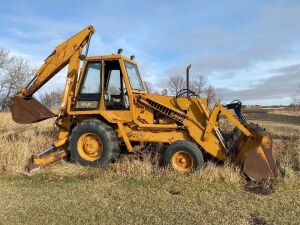 *Case 680 loader back-hoe