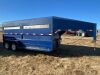 *1988 16' Norbert's tandem axle stock trailer - 10