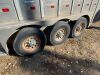 *2012 32' Merritt triple axel aluminum stock trailer - 2
