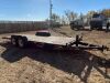 *2014 20' Rainbow Excursion t/a tilt deck flat deck trailer - 7