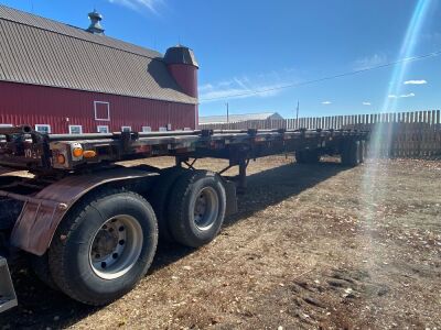 *1998 48' Trail Mobil t/a High Boy Flat Deck Trailer